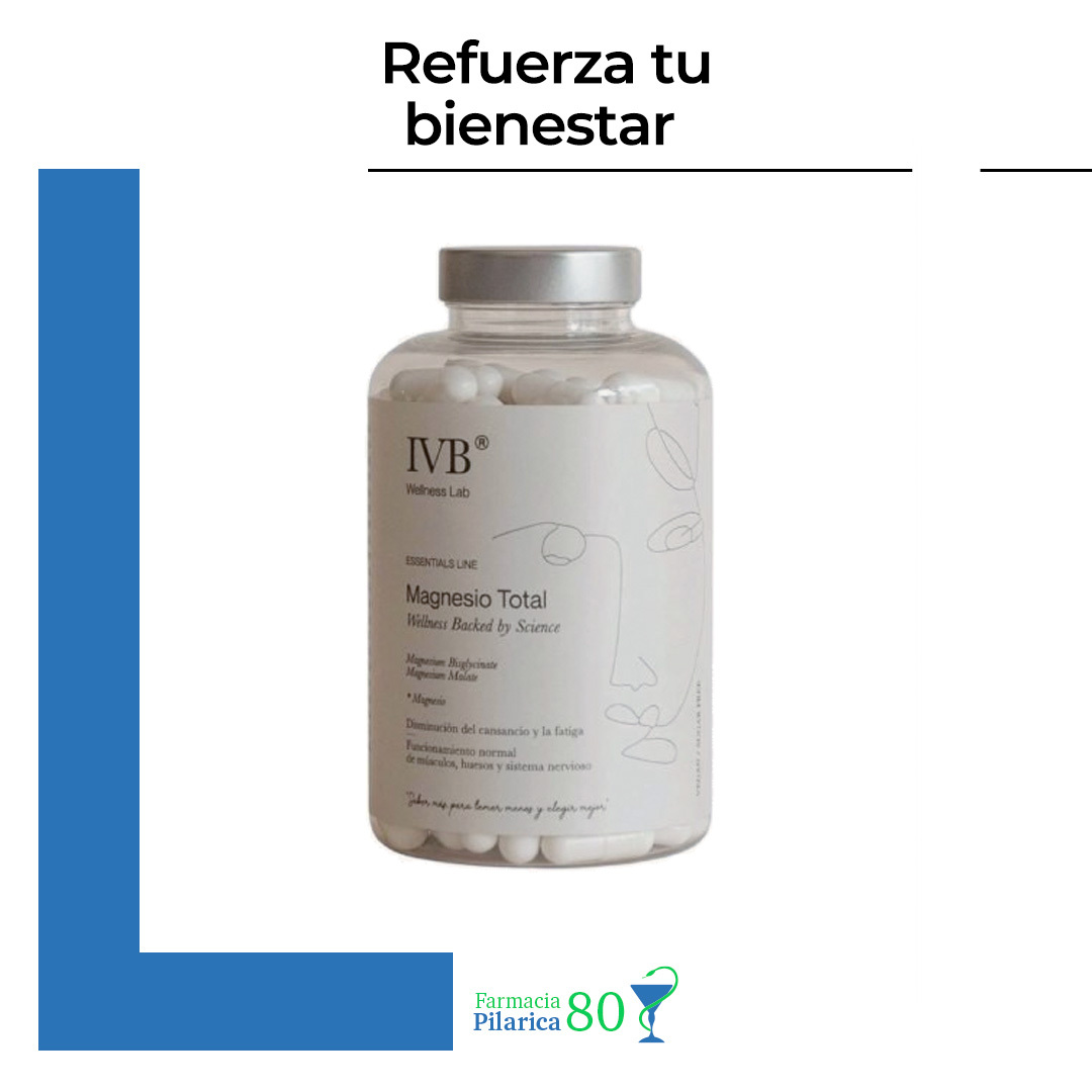 IVB MAGNESIO TOTAL 180 CAPSULAS