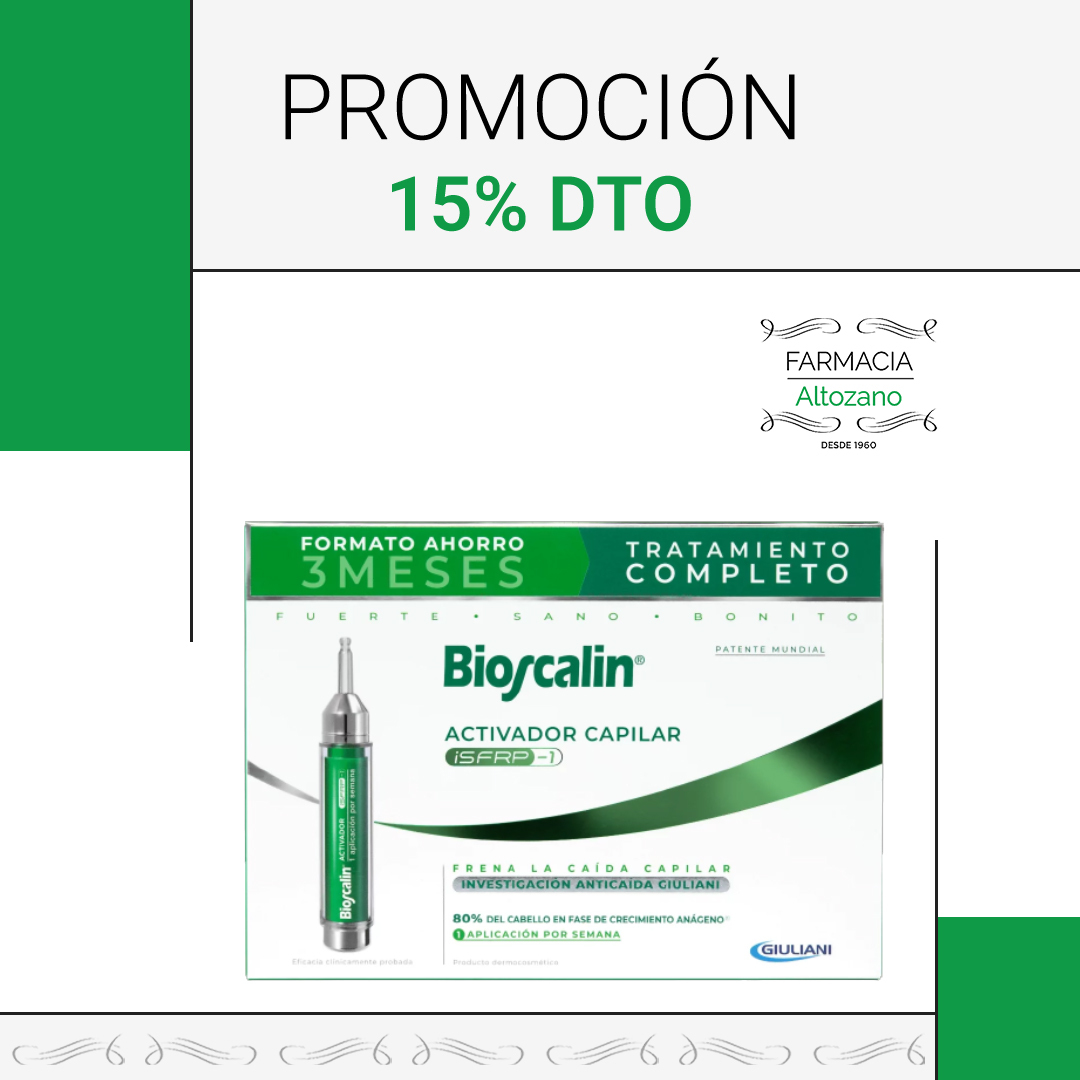 BIOSCALIN ACTIVADOR CAPILAR 3 MESES