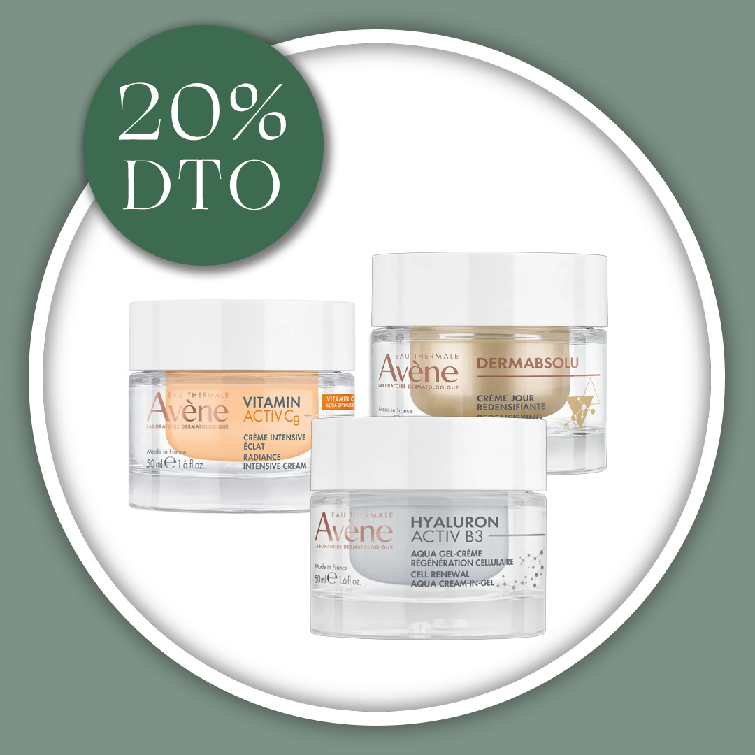 AVENE ANTIEDAD: HYALURON, DERMABSOLU Y VITAMINC