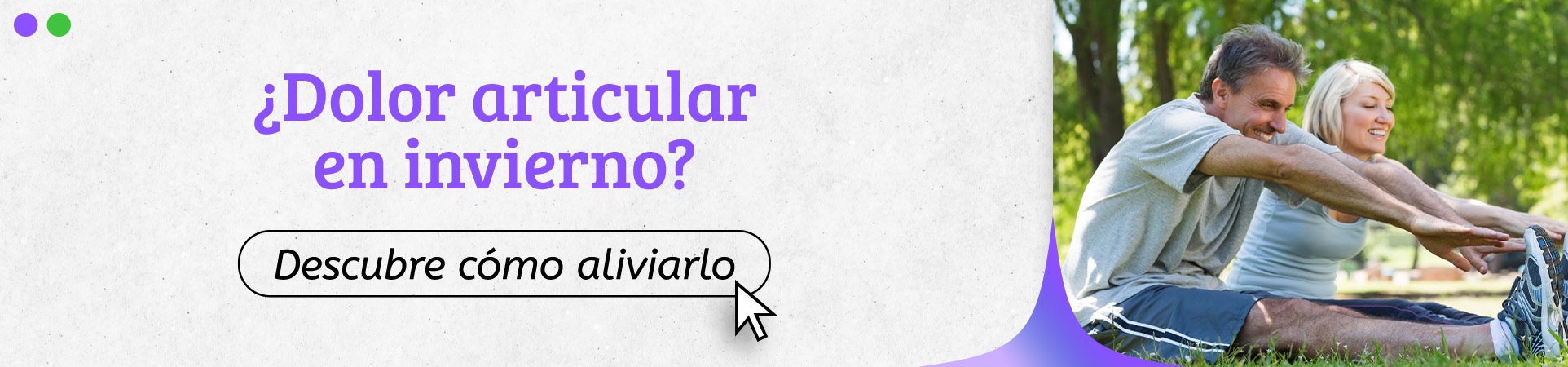 ¿Dolor articular en invierno? Tenemos la solución para ti
