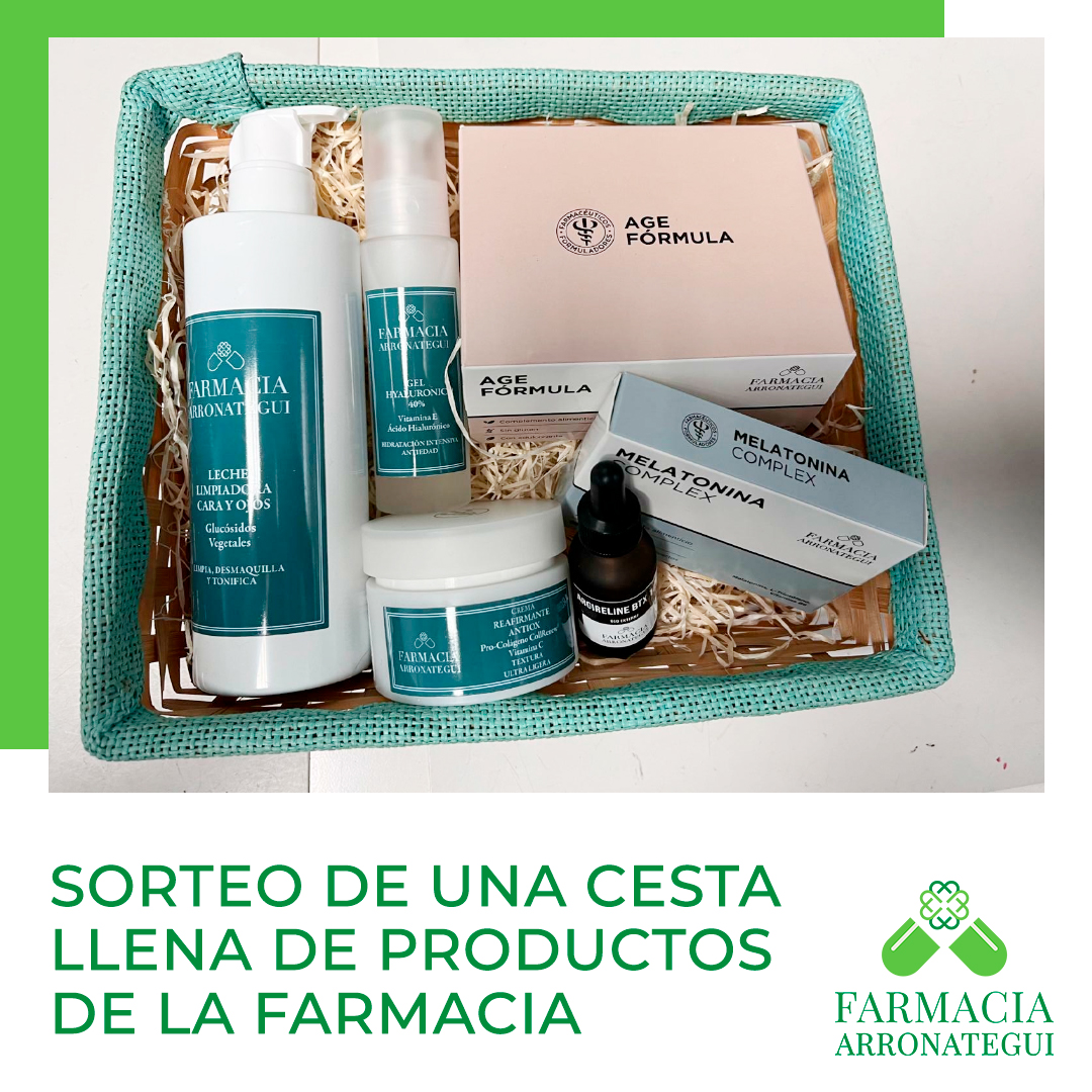 Sorteo Cesta con productos de la farmacia