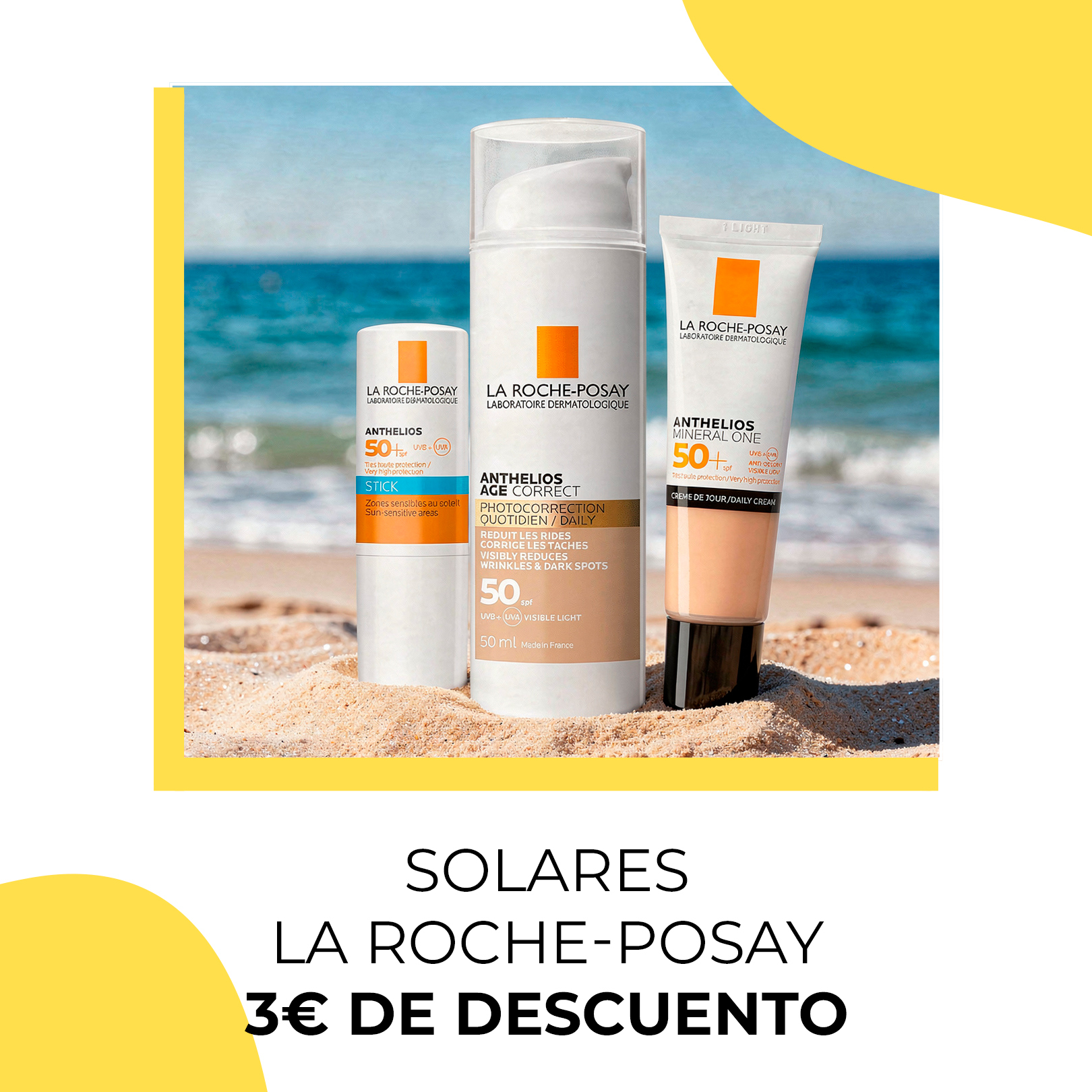 SOLARES LA ROCHE POSAY 3&EURO; DTO