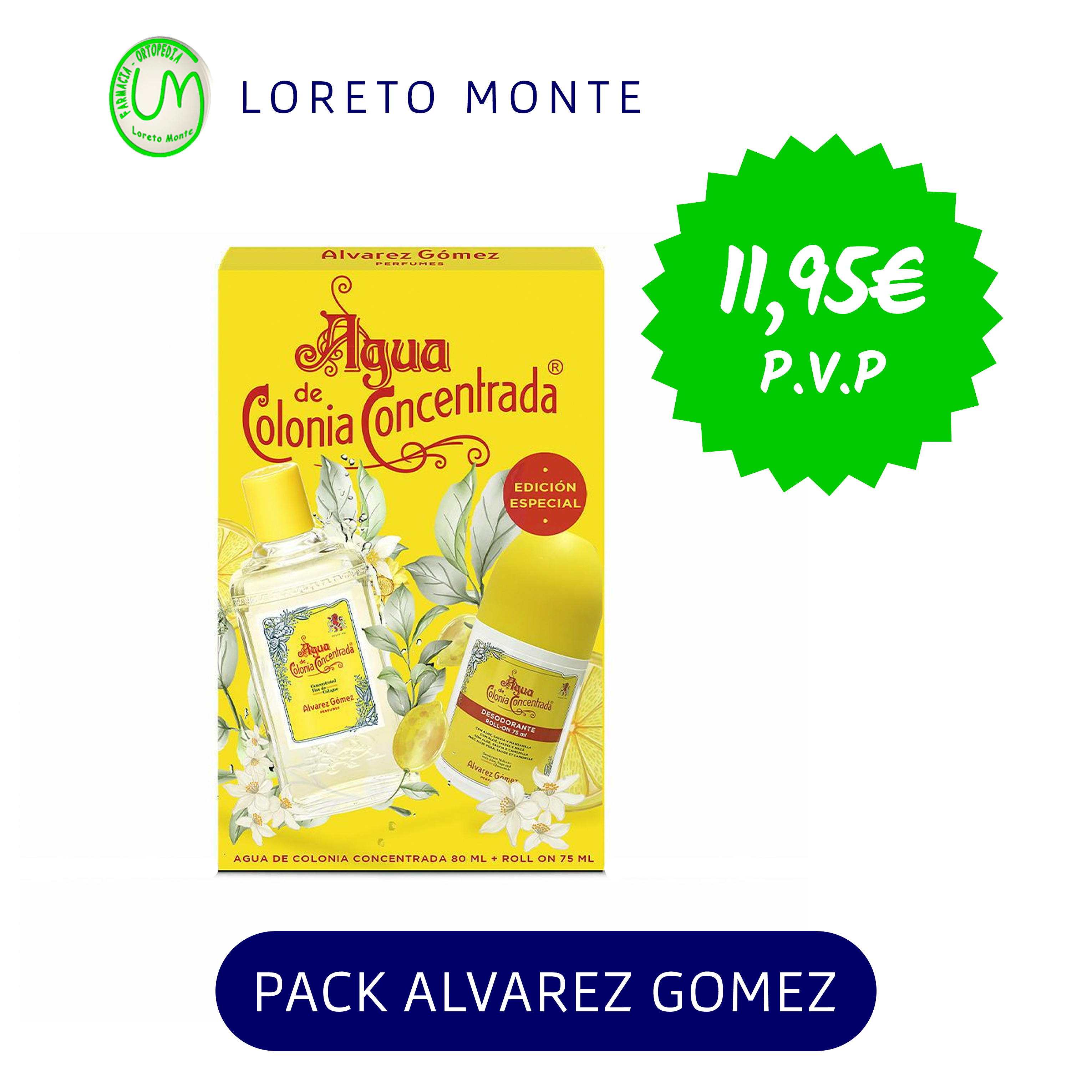 Pack Agua de Colonia Alvarez Gomez