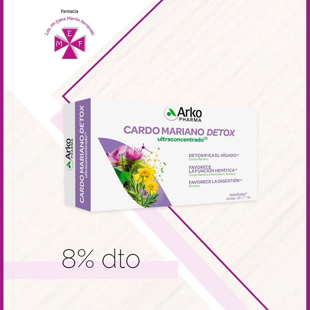 CARDO MARIANO 20 AMPOLLAS