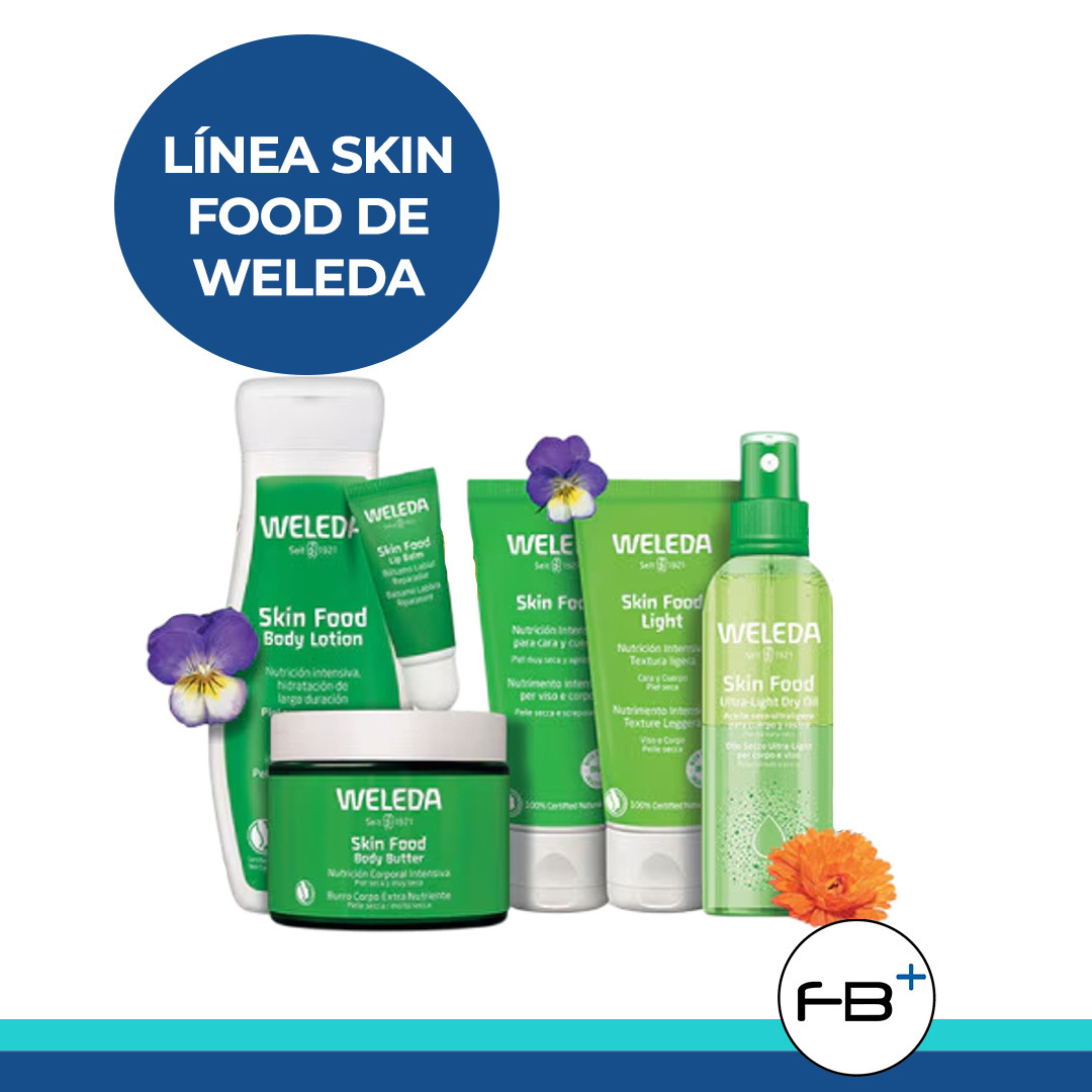 LÍNEA SKIN FOOD WELEDA