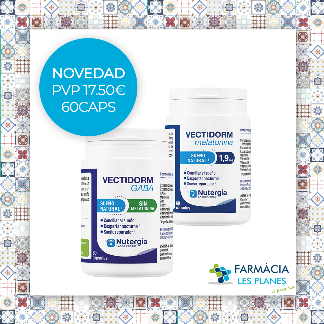 VECTIDORM MELATONINA Y VECTIDORM GABA