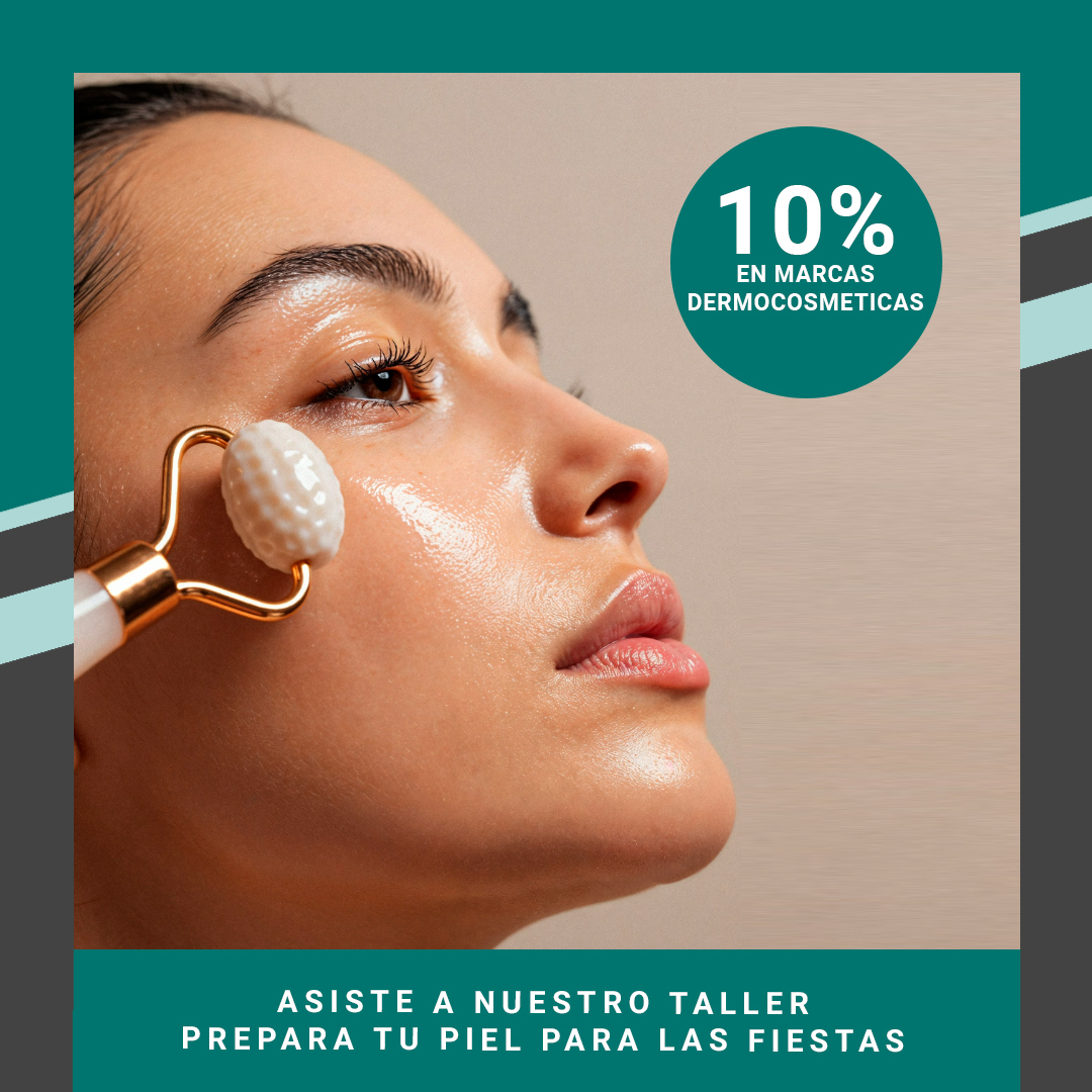 TALLER PREPARA TU PIEL PARA LAS FIESTAS