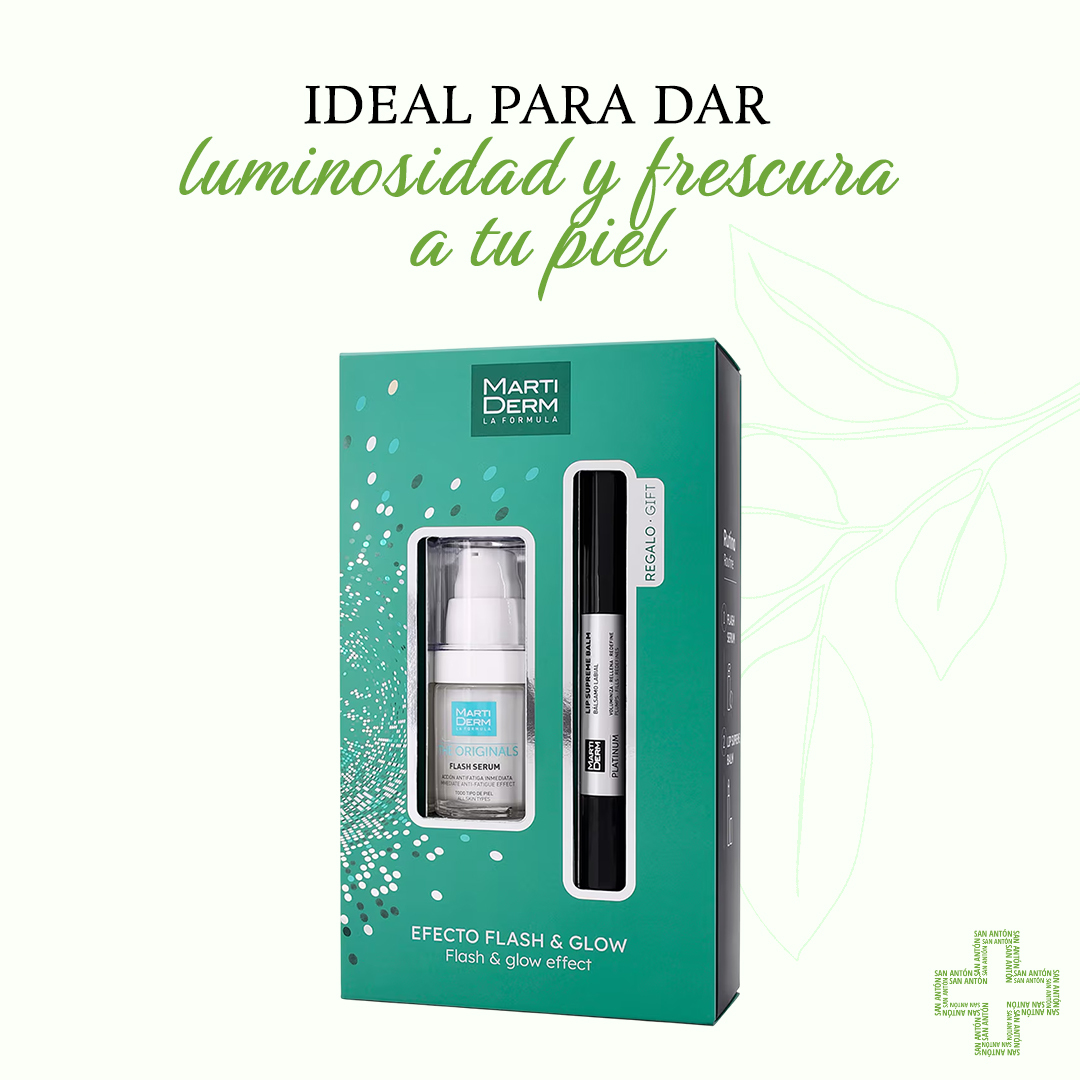 PACK MARTIDERM EFECTO FLASH & GLOW