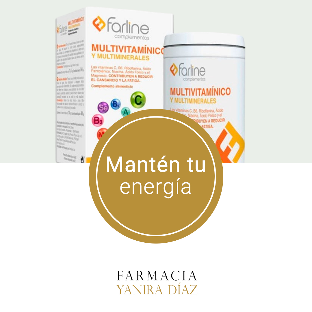 MULTIVITAMÍNICO Y MINERALES FARLINE