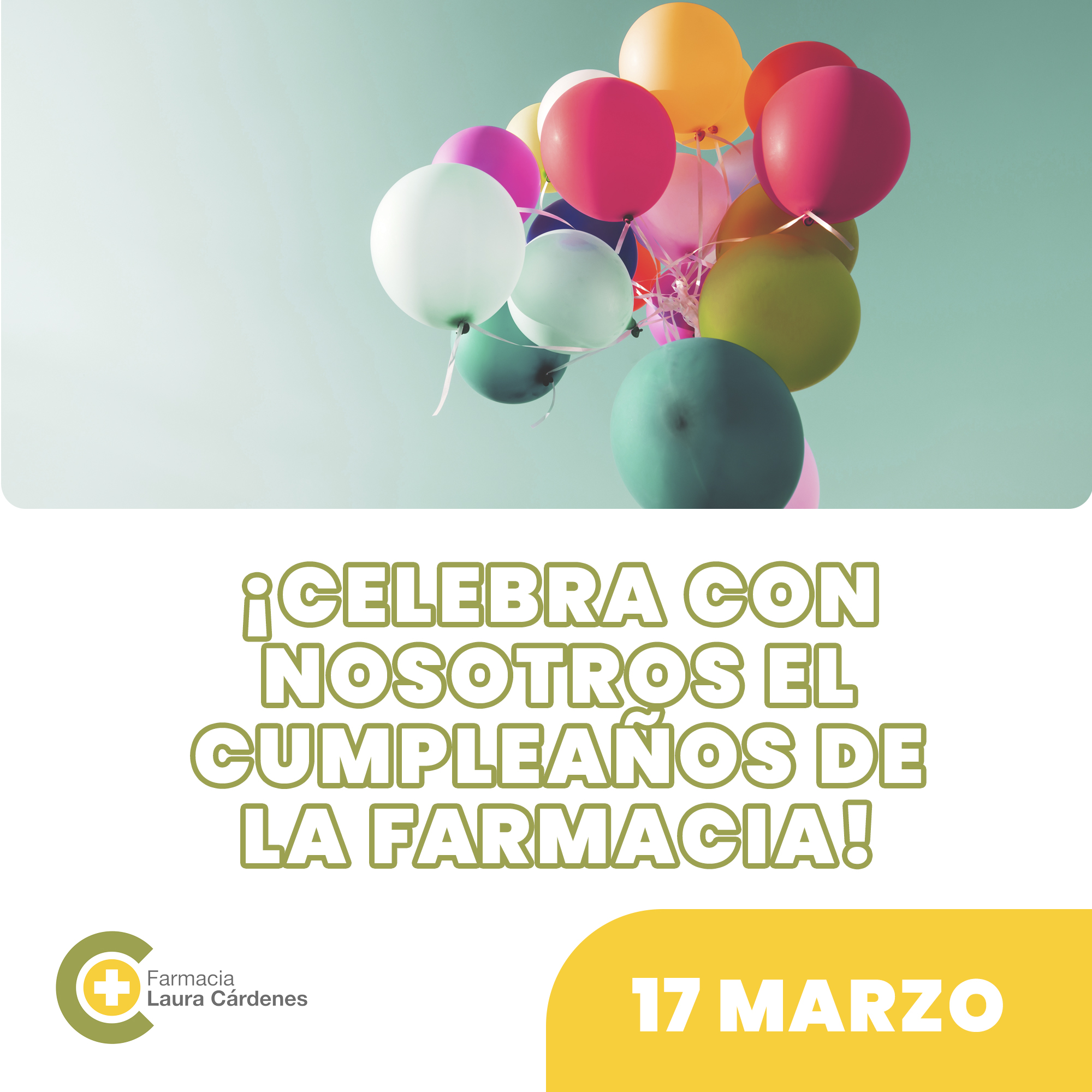 ¡Celebra con nosotros el cumpleaños!