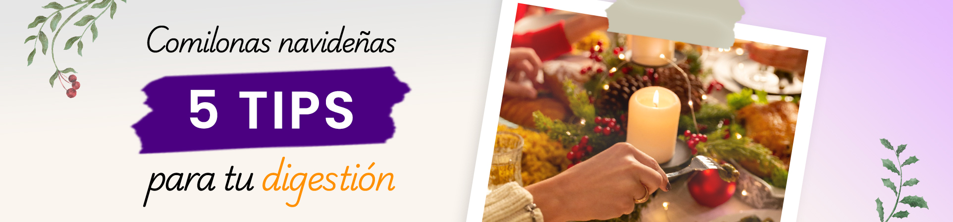 5 tips para tu digestión estas navidades, en Farmacia Playa la Mata