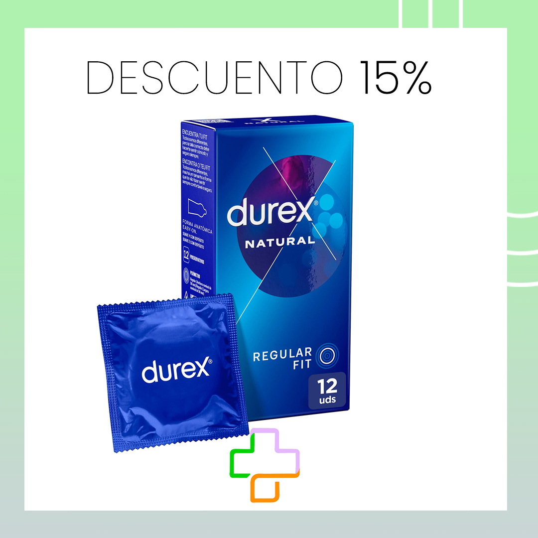 DUREX NATURAL PLUS 12 UNIDADES