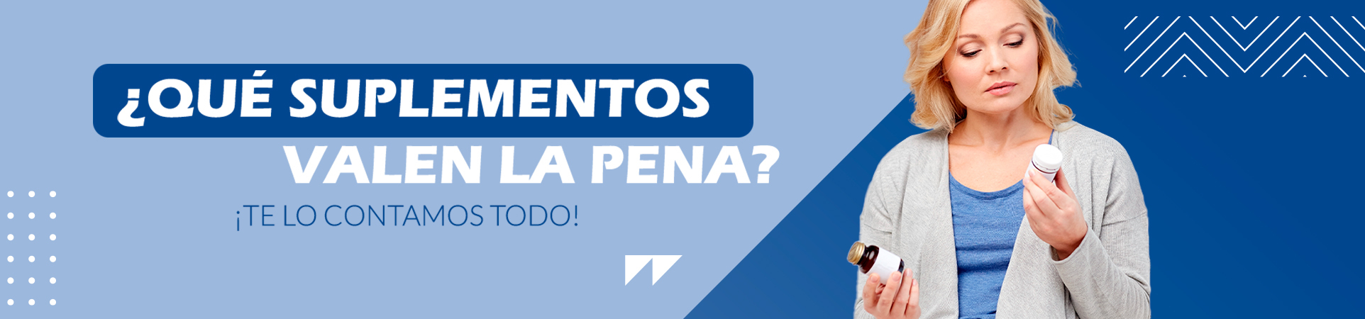 ¿Qué suplementos valen la pena?