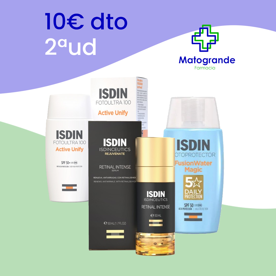 SOLARES FACIAL ISDIN Y INDINCEUTICS