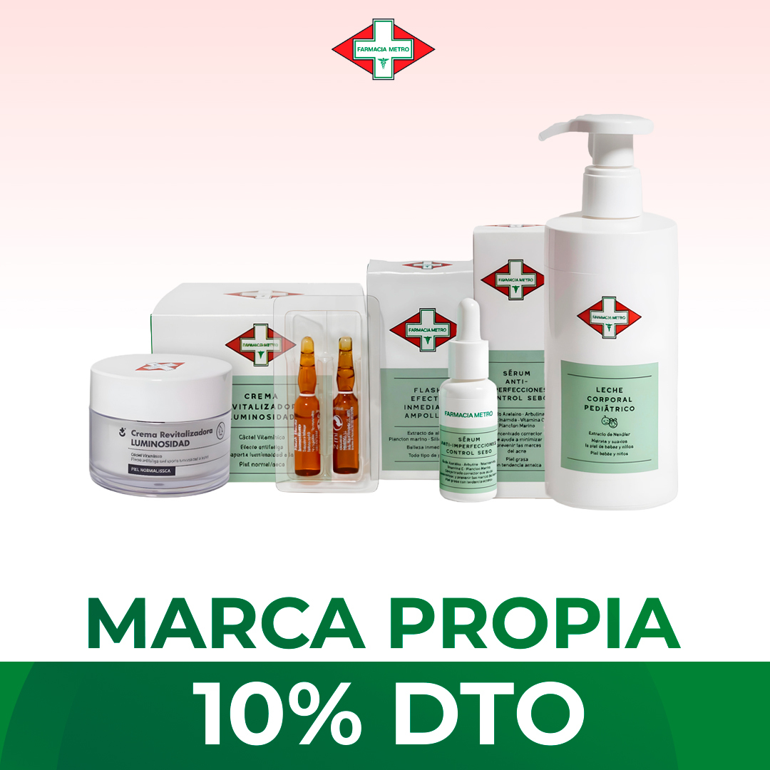 MARCA PROPIA FARMACIA DEL METRO