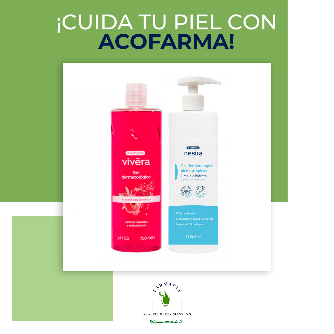 ACOFARMA GAMA HIGIENE E HIDRATACIÓN