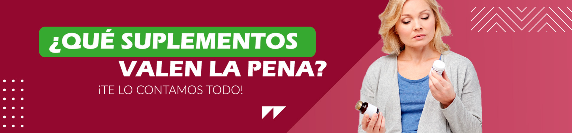 ¿Qué suplementos valen la pena? ¡Te lo contamos todo!