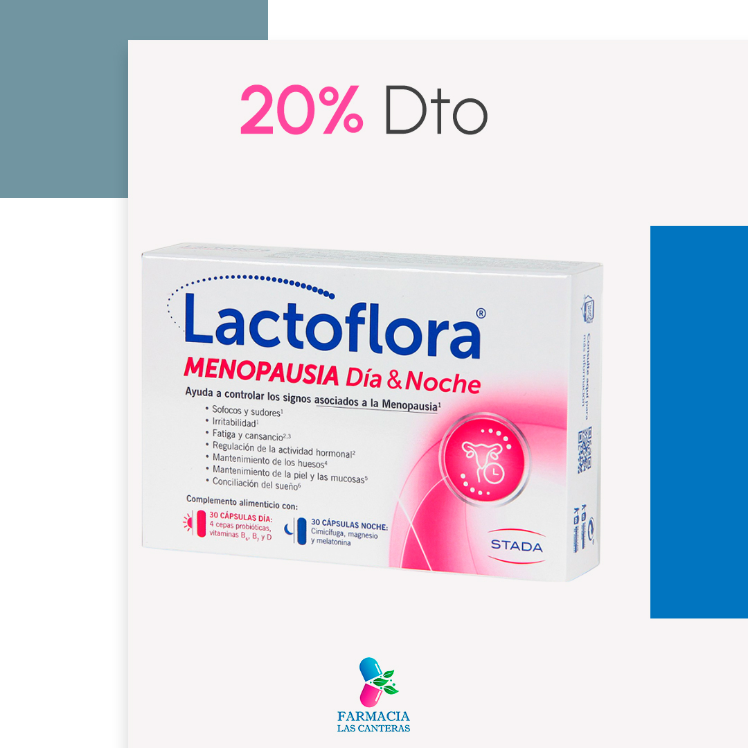 LACTOFLORA MENOPAUSIA DIA Y NOCHE