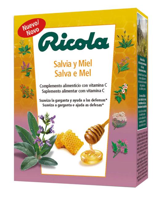 Caramelos defensas Ricola® Salvia y Miel Ricola
