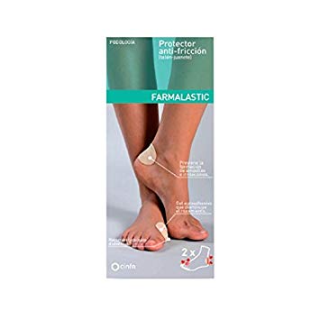 PROTECTOR JUANETE /TALON FARMALASTIC FEET ANTI-FRICCION TALLA UNICA 2 UNIDADES