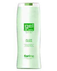 Farline Gel Aloe Vera Baño y ducha 750 ml