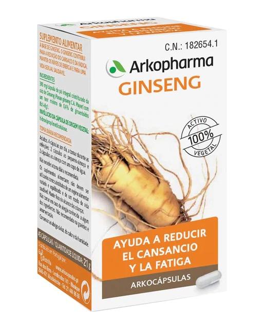 Cápsulas dietéticas Ginseng Arkopharma