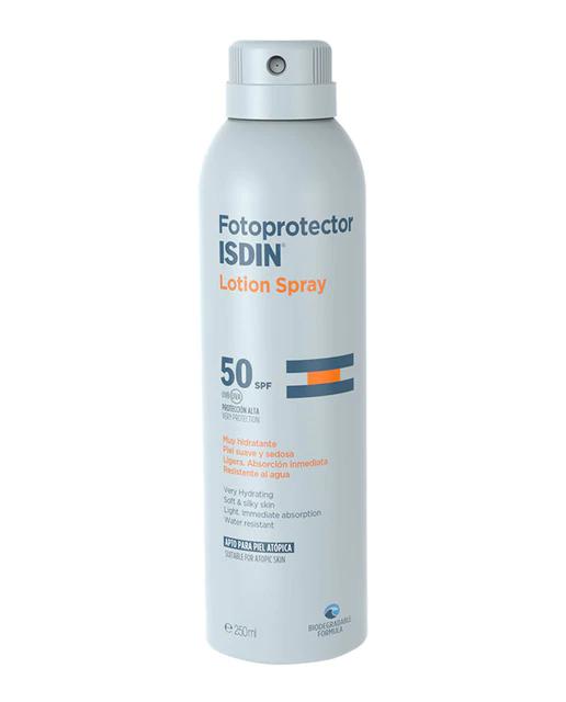 Protector solar corporal Lotion Spray  SPF 50 Isdin