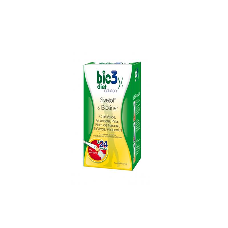 Bie3 Diet Solution con Svetol y Biotina 4 G 24 S