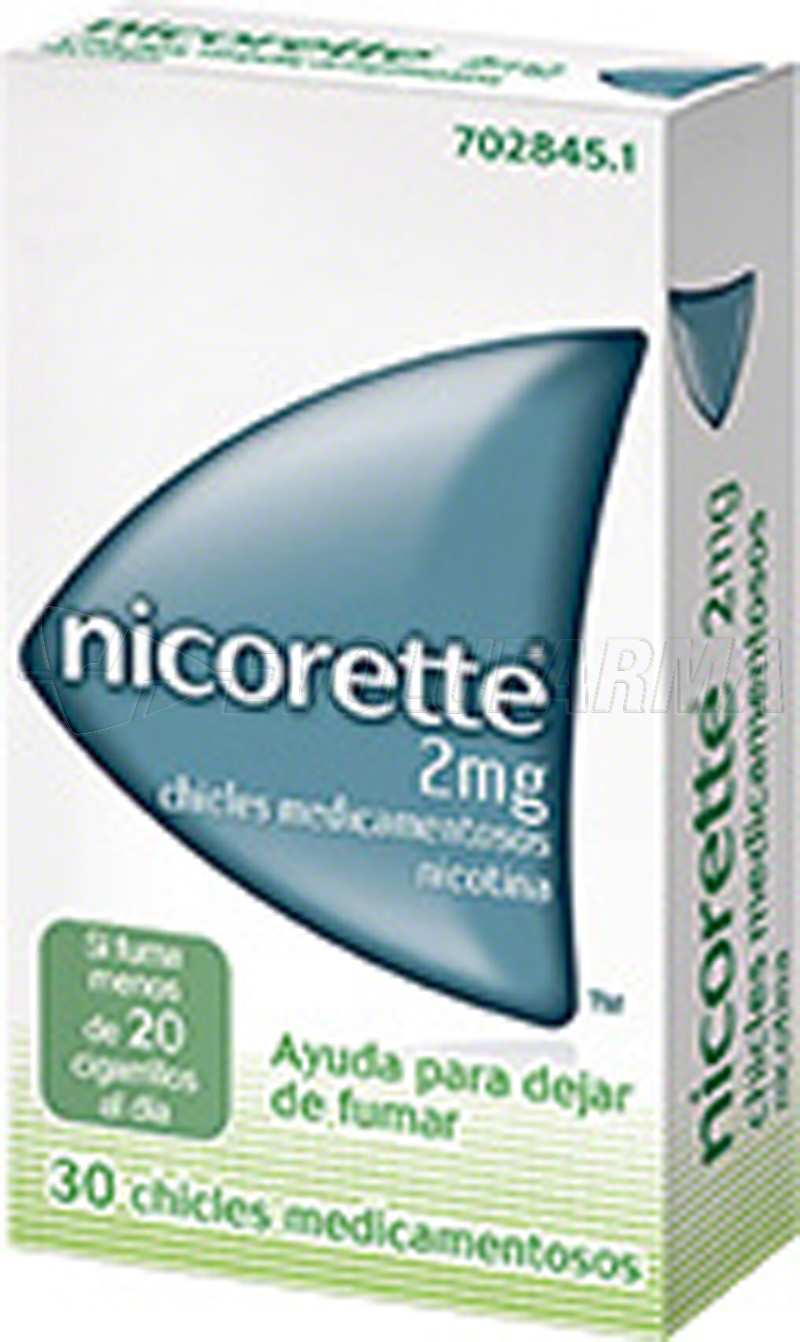 NICORETTE 2 mg CHICLES MEDICAMENTOSOS, 210 chicles