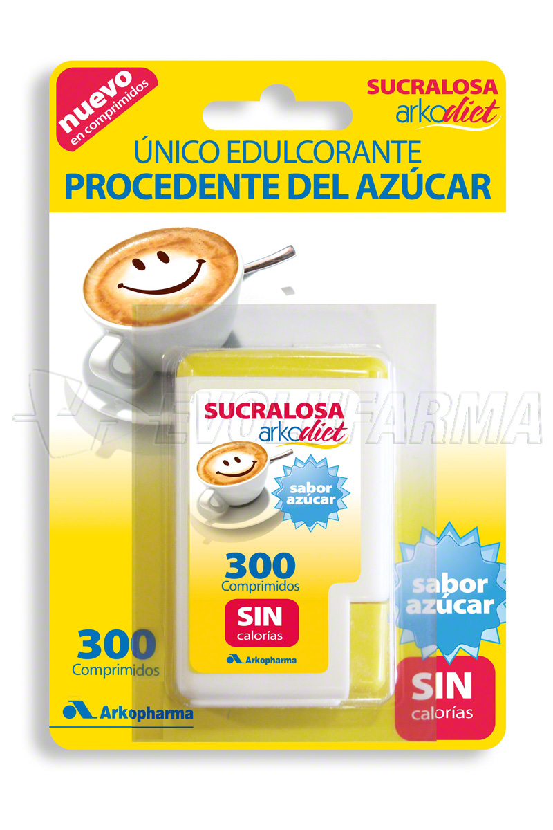 ARKO DIET SUCRALOSA. 300 comprimidos.