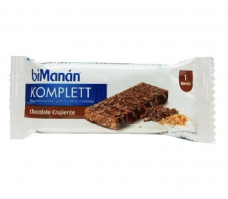 BIMANAN KOMPLETT SABOR CHOCOLATE CRUJIENTE 1 UNIDAD