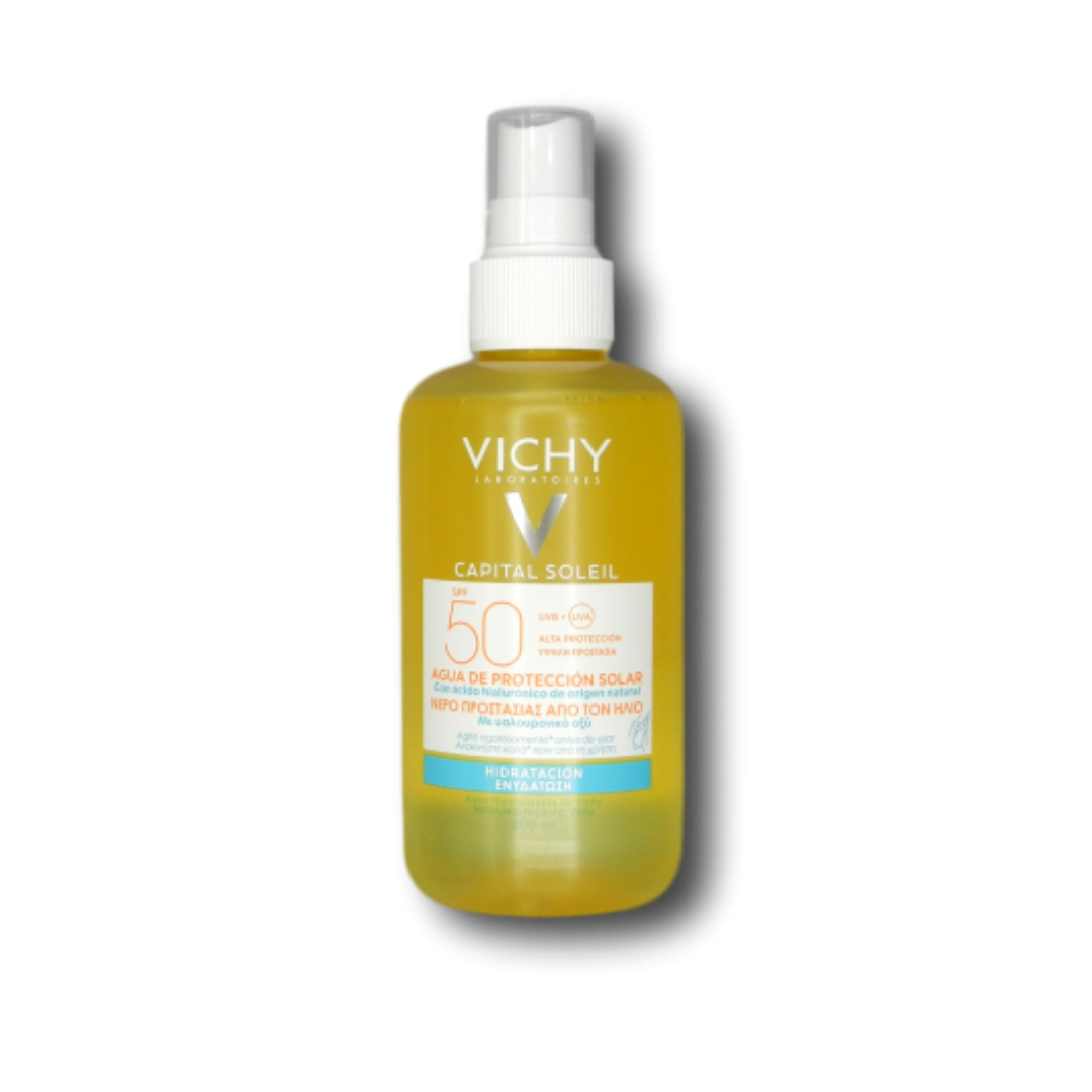 Vichy Idéal Soleil Agua de Protección Solar Hidratante SPF 50+ 200 ml