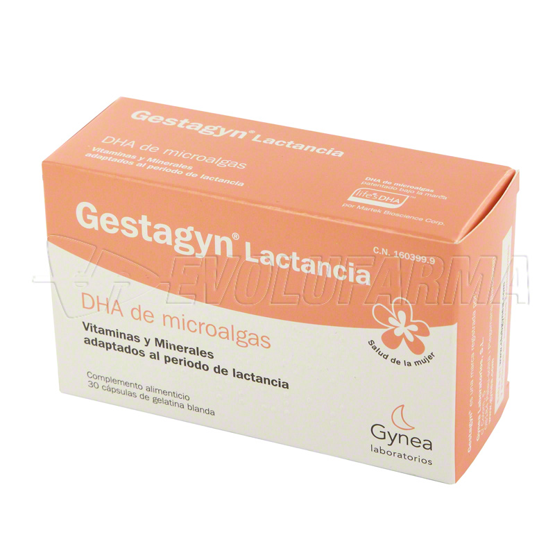 GESTAGYN LACTANCIA. 30 Cápsulas - Farmacia Pouplana