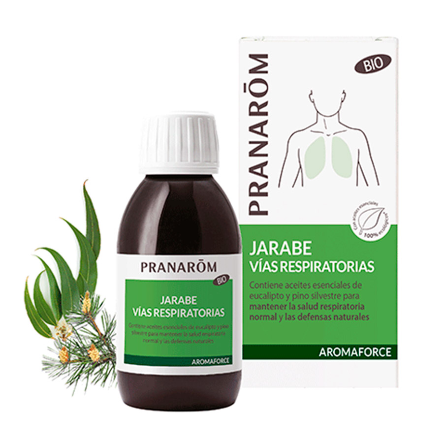 PRANAROM AROMAFORCE – Jarabe - Vías respiratorias  150 ML