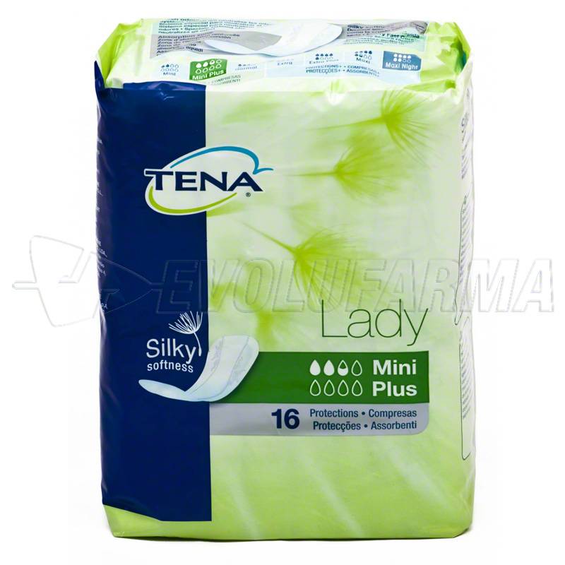 TENA LADY MINI PLUS 16 UN.