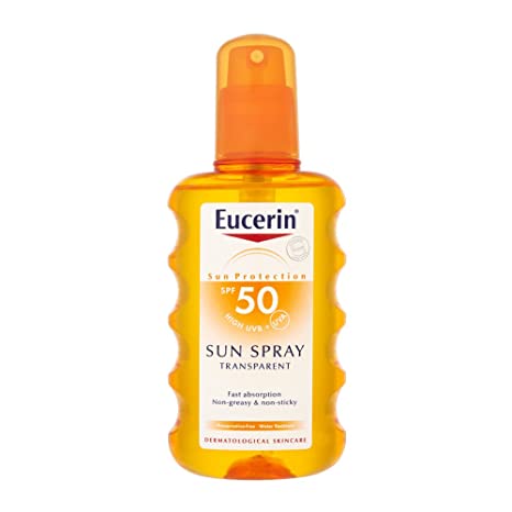 EUCERIN SPRAY TRANSPARENTE FPS 50