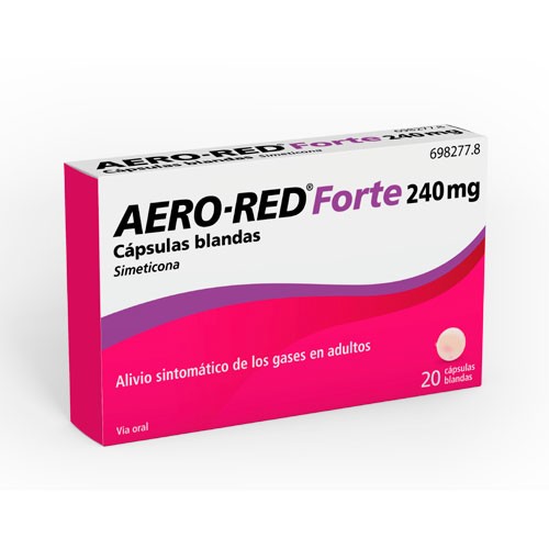 AERO-RED FORTE 240 MG CAPSULAS BLANDAS , 20 cápsulas blandas