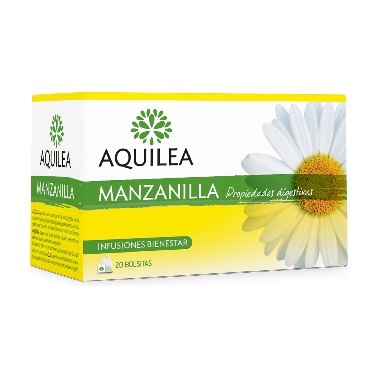 AQUILEA INFUSIÓN MANZANILLA 20 SOBRES