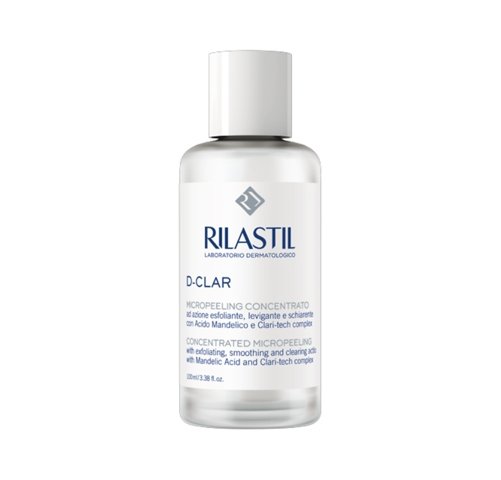 Rilastil D-Clar Micropeeling Concentrado 100 ml + 40 Discos de Algodón