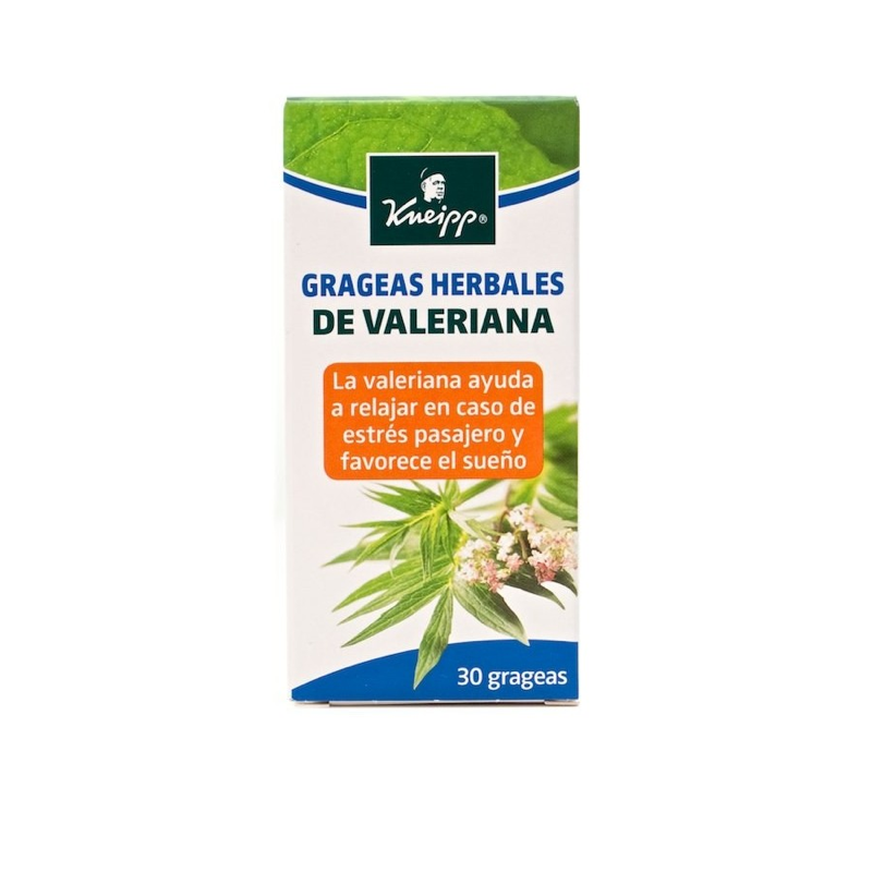 GRAGEAS DE VALERIANA KNEIPP 30 GRAGEAS