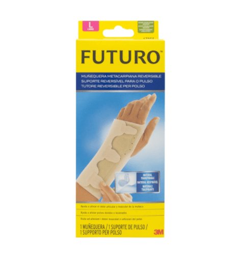 MUÑEQUERA METACARPIANA FUTURO. Muñequera con férula reversible Talla L