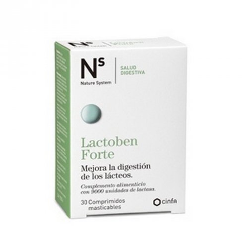 NS LACTOBEN FORTE 30 COMPRIMIDOS MASTICABLES