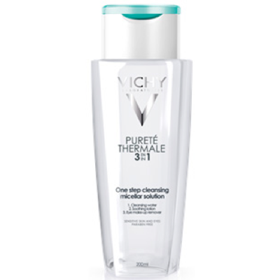 VICHY PURETE THERMAL DESMAQUILLANTE INTEGRAL 3 EN 1. 400ML