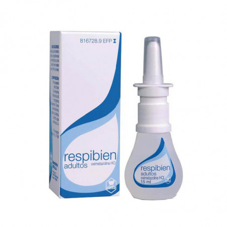 RESPIBIEN 0,5 mg/ml solución para pulverización nasal , 1 envase pulverizador de 15 ml