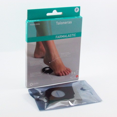 TALONERA FARMALASTIC TALLA PEQUEÑA (MUJER) 2 UNIDADES