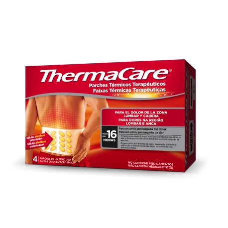 THERMACARE PARCHES LUMBAR/CADERA 4 UNIDADES