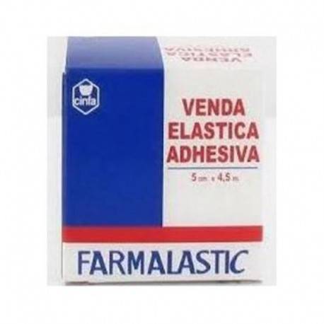 VENDA ELASTICA ADHESIVA FARMALASTIC 4,5 CM X 5 M