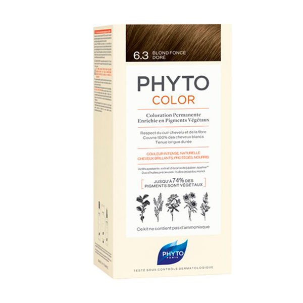 Phytocolor Tinte 6.3 Rubio Oscuro Dorado