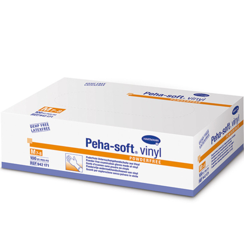 HARTMANN PEHA-SOFT VINYL 100 UDS TALLA  M (7-8).