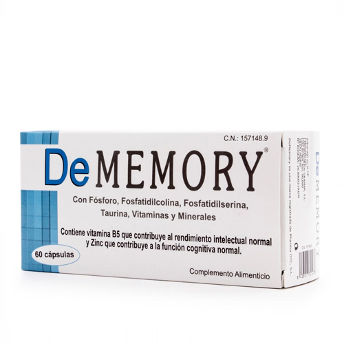 DEMEMORY, 60 Capsulas